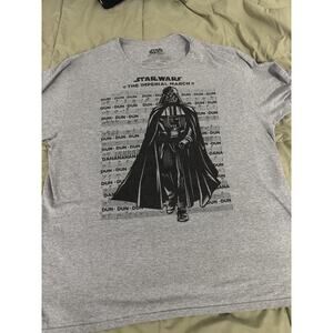 Star Wars - Darth Vader - The Imperial March Sheet Music - Gray - XL